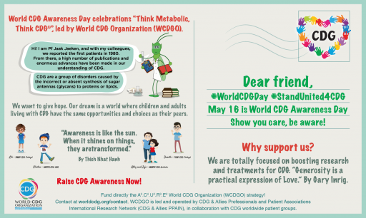 World CDG Awareness Day e-postcard