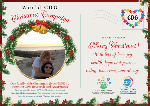 CDG Christmas postcard